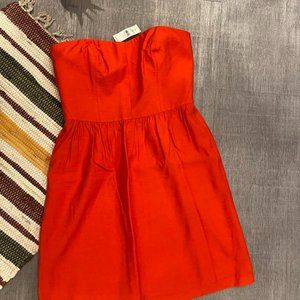 NWT LOFT Ann Taylor Bustier Strapless Dress Size 6